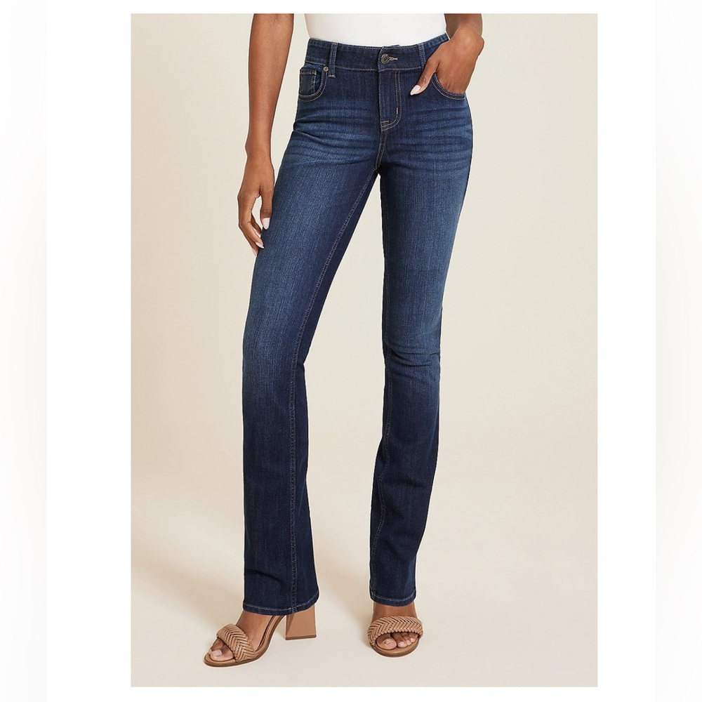 m jeans by maurices™ Classic Slim Boot Mid Rise Jean
